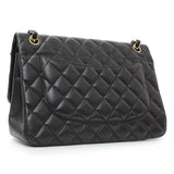 -8 items Tue July 14 ⬆️- Chanel Black Lambskin Quilted Jumbo Double Flap Handbags Chanel