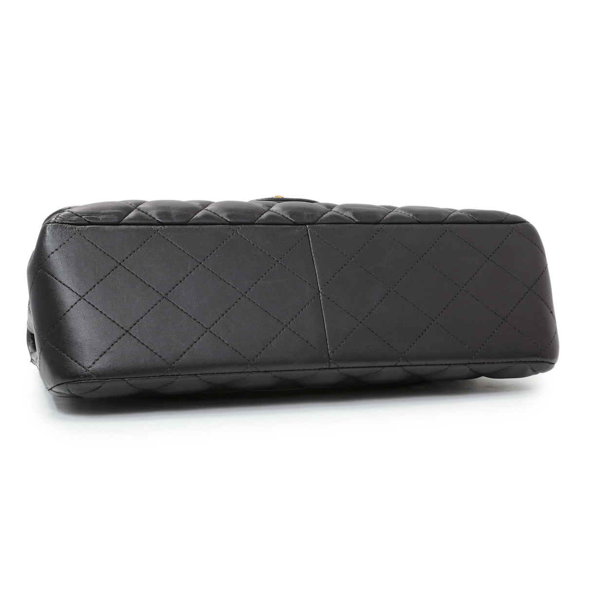 -8 items Tue July 14 ⬆️- Chanel Black Lambskin Quilted Jumbo Double Flap Handbags Chanel