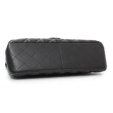 -8 items Tue July 14 ⬆️- Chanel Black Lambskin Quilted Jumbo Double Flap Handbags Chanel