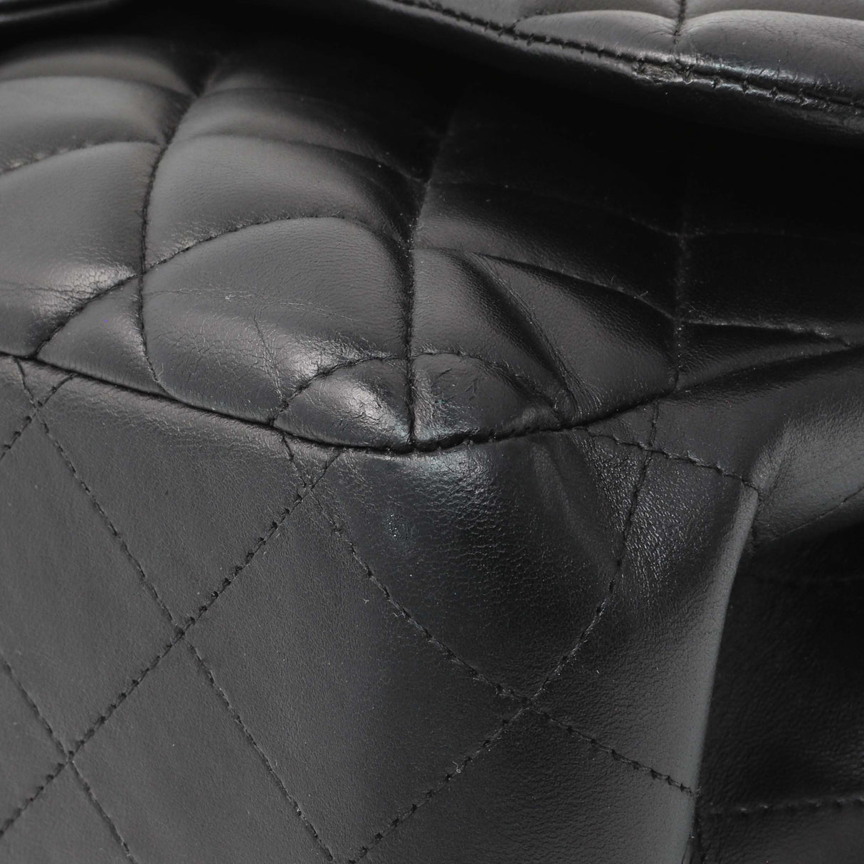 -8 items Tue July 14 ⬆️- Chanel Black Lambskin Quilted Jumbo Double Flap Handbags Chanel