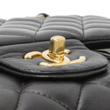 -8 items Tue July 14 ⬆️- Chanel Black Lambskin Quilted Jumbo Double Flap Handbags Chanel
