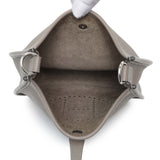 Hermes Grey Clemence Evelyne TPM Handbags Hermes