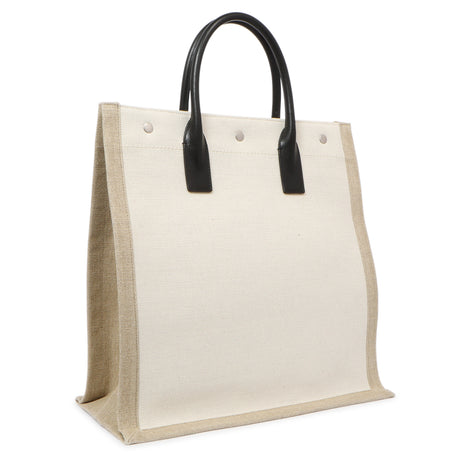 Saint Laurent Linen Rive Gauche North South Tote