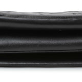 Louis Vuitton Black Lambskin Embossed Monogram Pochette Coussin Crossbody Handbags Louis Vuitton