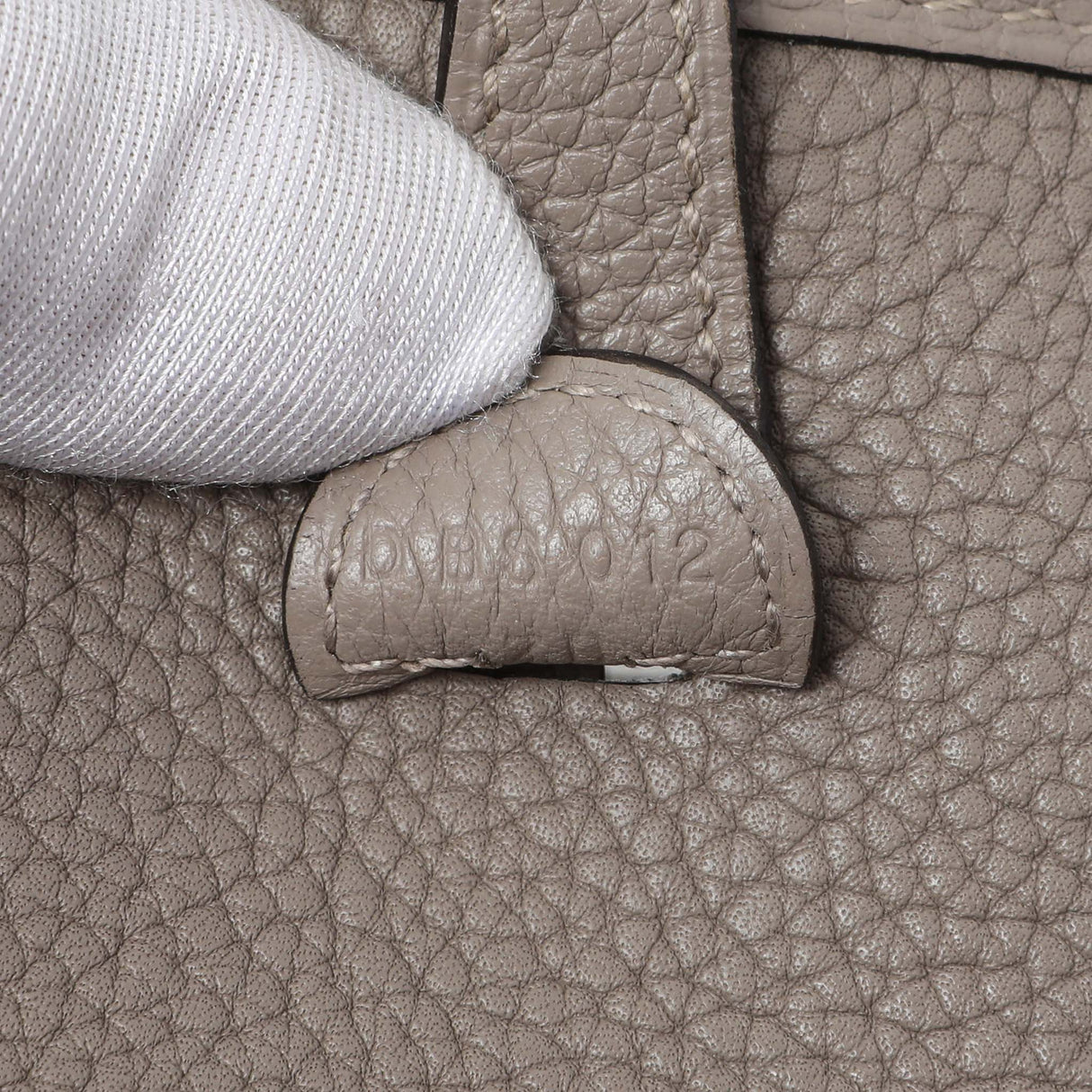 Hermes Grey Clemence Evelyne TPM Handbags Hermes