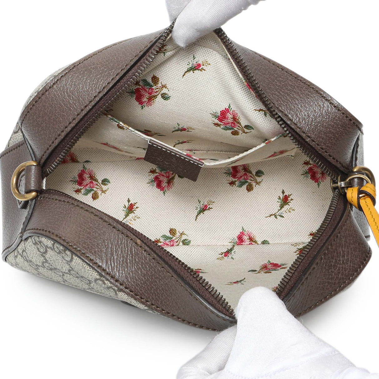 Gucci GG Supreme Monogram Web Neo Vintage Shoulder Bag Handbags Gucci