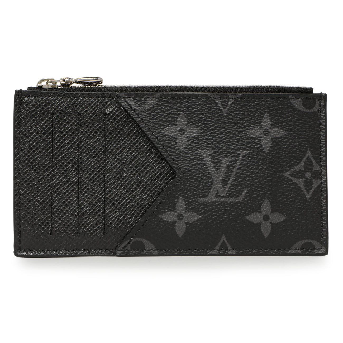 Louis Vuitton Monogram Eclipse Taiga Coin Card Holder – Modaselle