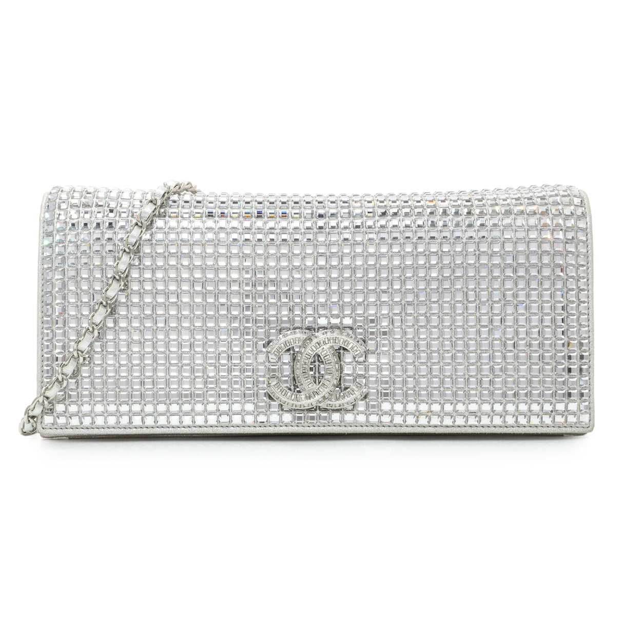 -8 items Thur July 16 ⬆️- Chanel 2015 Cruise Paris-Dubai Strass Crystal East West Clutch Handbags Chanel