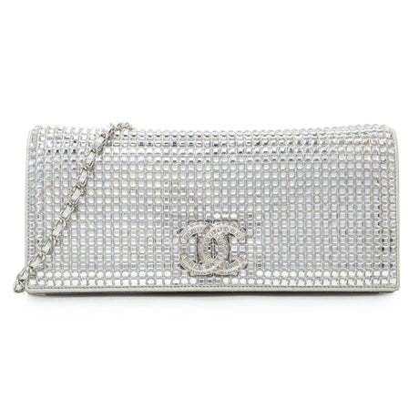 -8 items Thur July 16 ⬆️- Chanel 2015 Cruise Paris-Dubai Strass Crystal East West Clutch Handbags Chanel