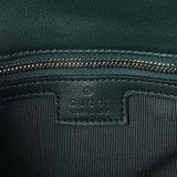 Gucci Green Calfskin Matelasse Medium GG Marmont Shoulder Bag NM Handbags Gucci