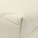 Saint Laurent Crema Calfskin Monogram Toy Loulou Crossbody Handbags Saint Laurent