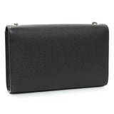 Saint Laurent Black Grain De Poudre Medium Monogram Kate Satchel Handbags Saint Laurent