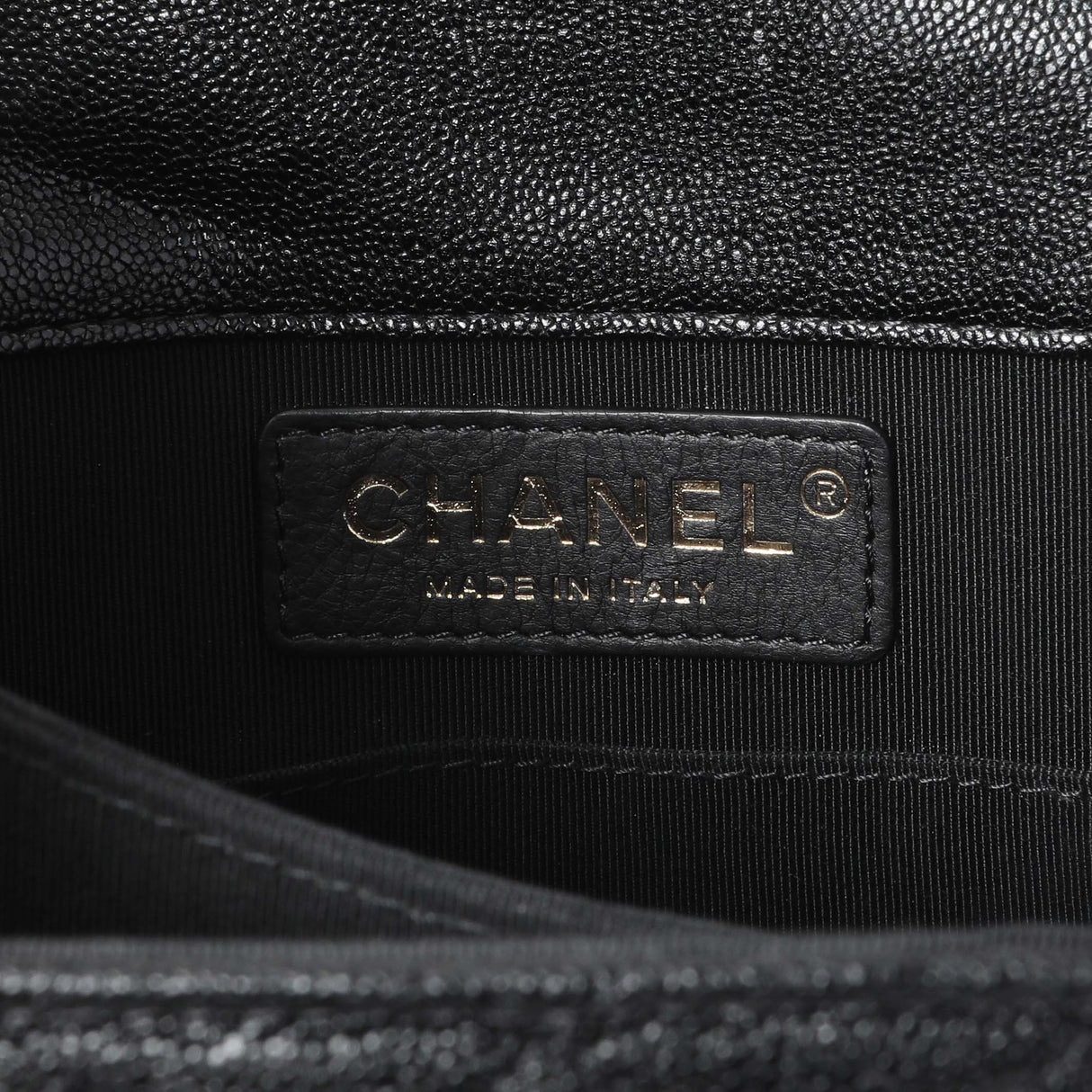 Chanel Black North South Boy Flap Handbags Chanel