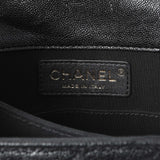 Chanel Black North South Boy Flap Handbags Chanel