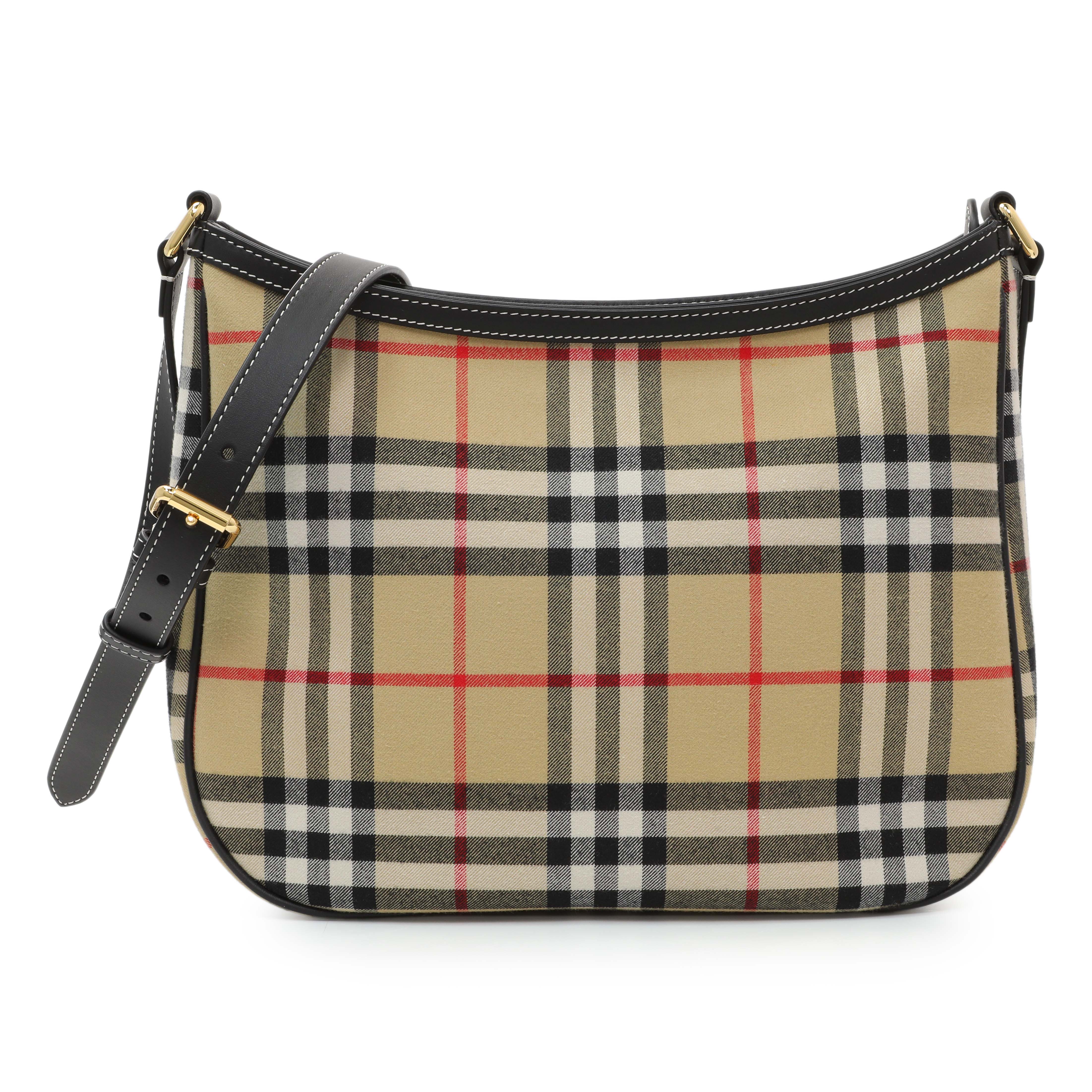 Burberry Vintage Black Nova Check Shoulder Bag – Modaselle