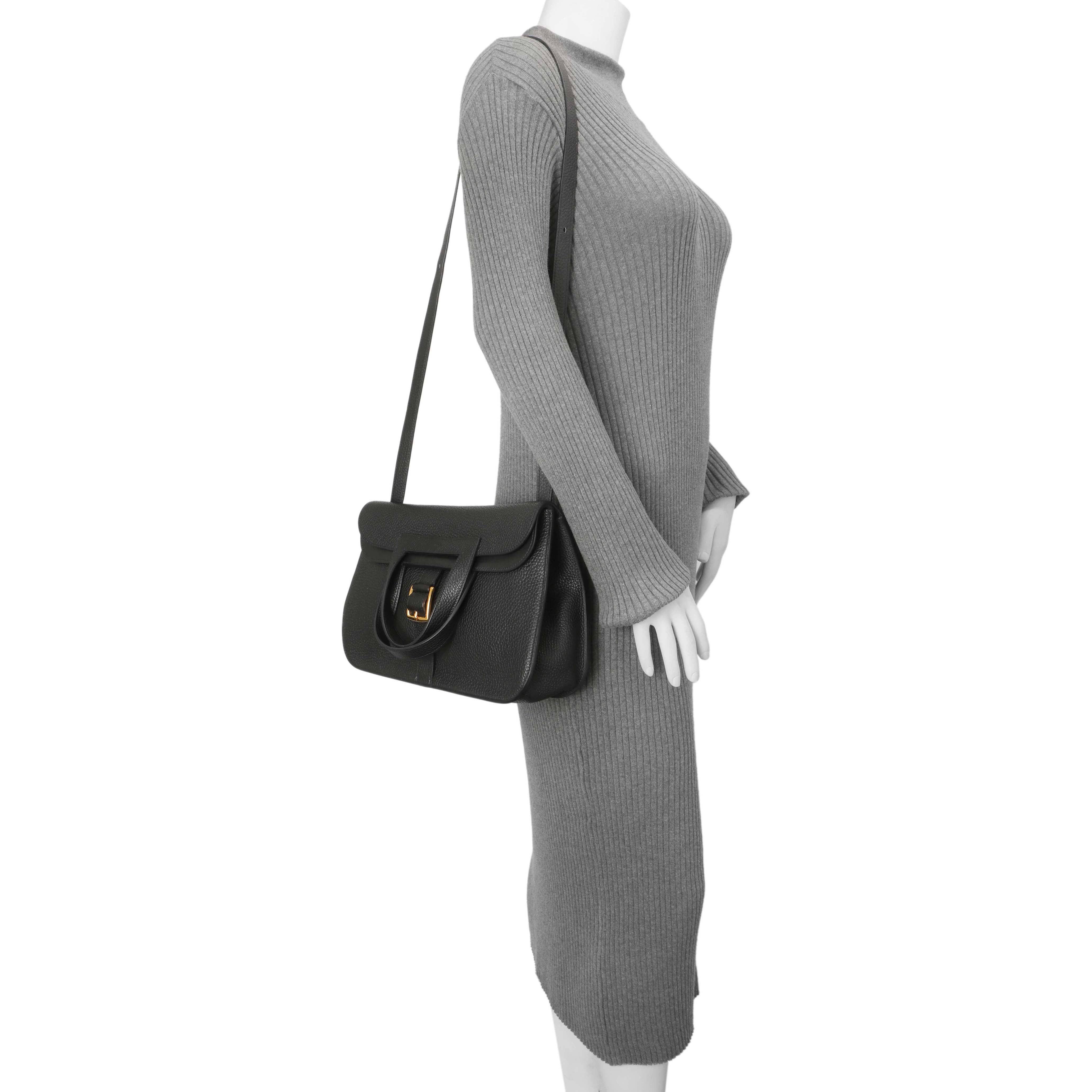Hermes Black Clemence Halzan 31