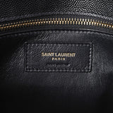 Saint Laurent Black Grain De Poudre Monogram Cassandra Clasp Bag Handbags Saint Laurent
