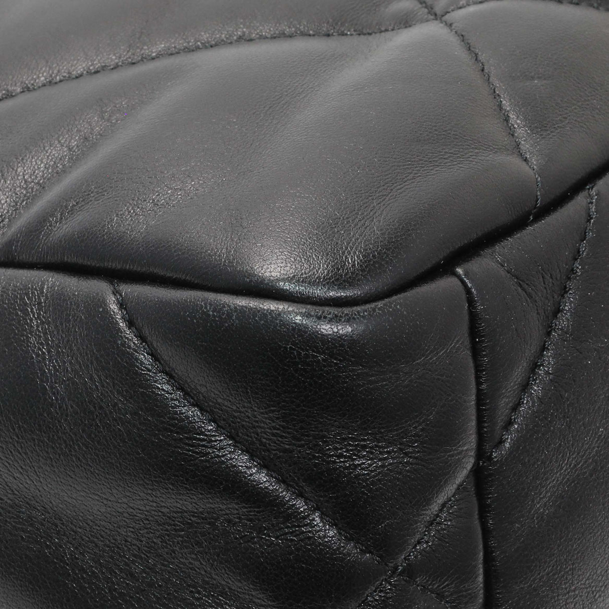 Chanel Black Lambskin Quilted Medium Chanel 19 Flap Handbags Chanel