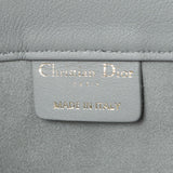 Christian Dior Grey Calfskin Embossed Medium Book Tote
