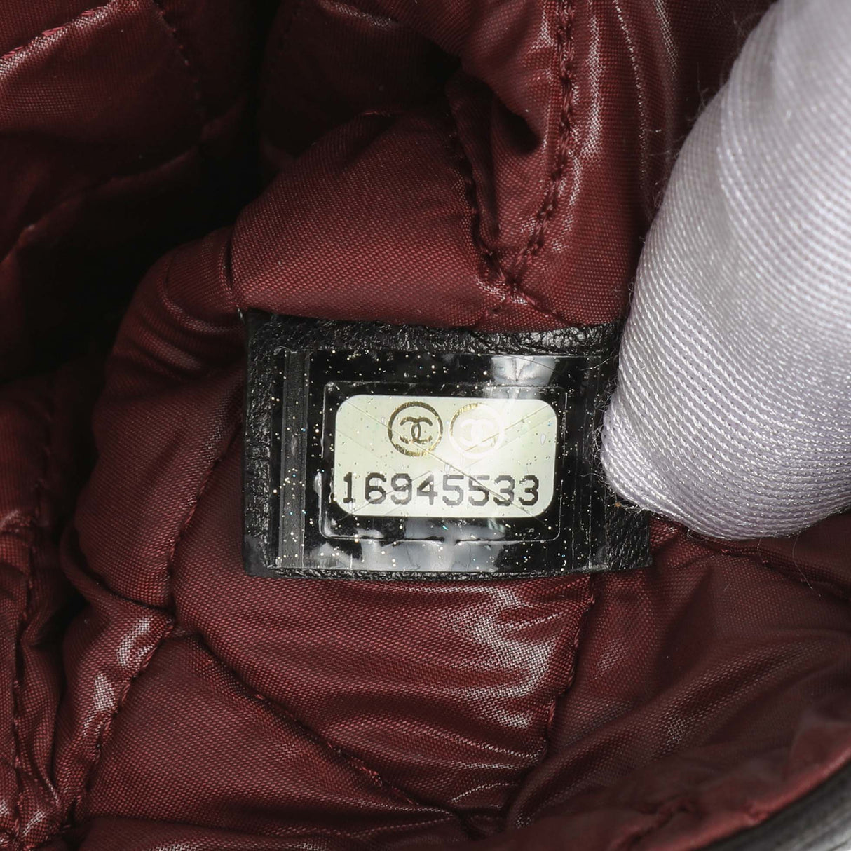 Chanel Quilted Lambskin Flap Cosmetic Case Accessories Chanel