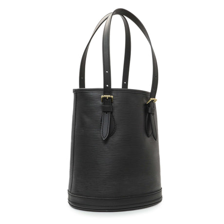 Louis Vuitton Black Epi Petite Bucket Handbags Louis Vuitton