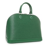 Louis Vuitton Green Epi Alma GM (missing keys & clochette) Handbags Louis Vuitton