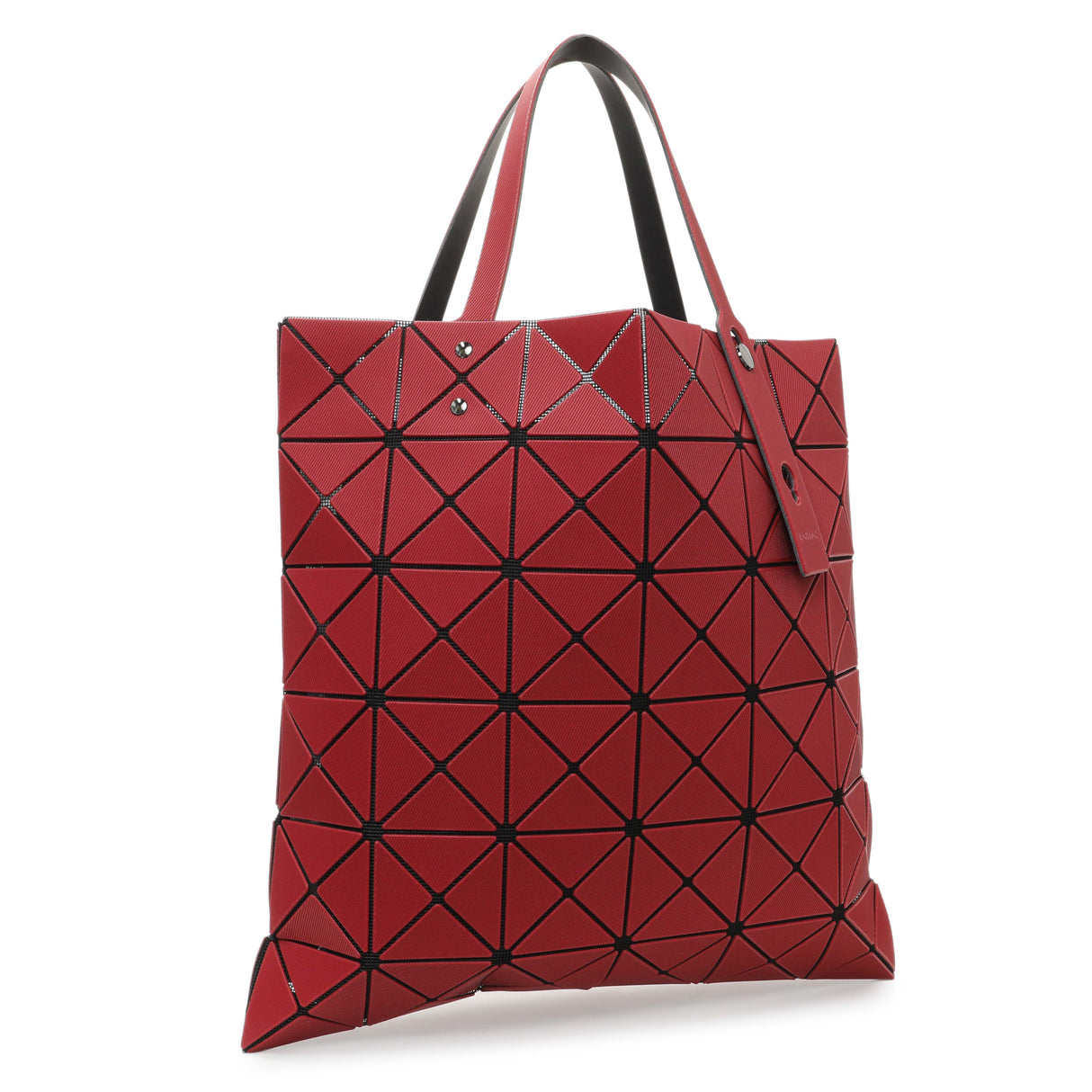 Issey Miyake Bao Bao Dark Red Tote Handbags Bao Bao Issey Miyake