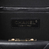 Chanel Black Quilted Lambskin Hexagon Vanity Case Handbags Chanel