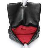 Chanel Black Lambskin Quilted Medium Chanel 19 Flap Handbags Chanel