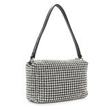 Alexander Wang Black Silver Mesh Crystal Rhinestone Mini Heiress Pouch Handbags Alexander Wang