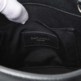 Saint Laurent Black Grained Calfskin Nano Sac De Jour