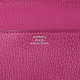 Hermes Rose Pourpre Chèvre Mysore Clic 16 Handbags Hermes