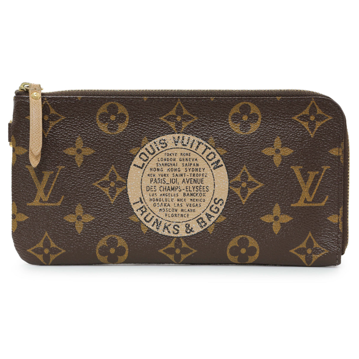 Louis Vuitton Monogram Trunks and Bags Complice Wallet Accessories Louis Vuitton