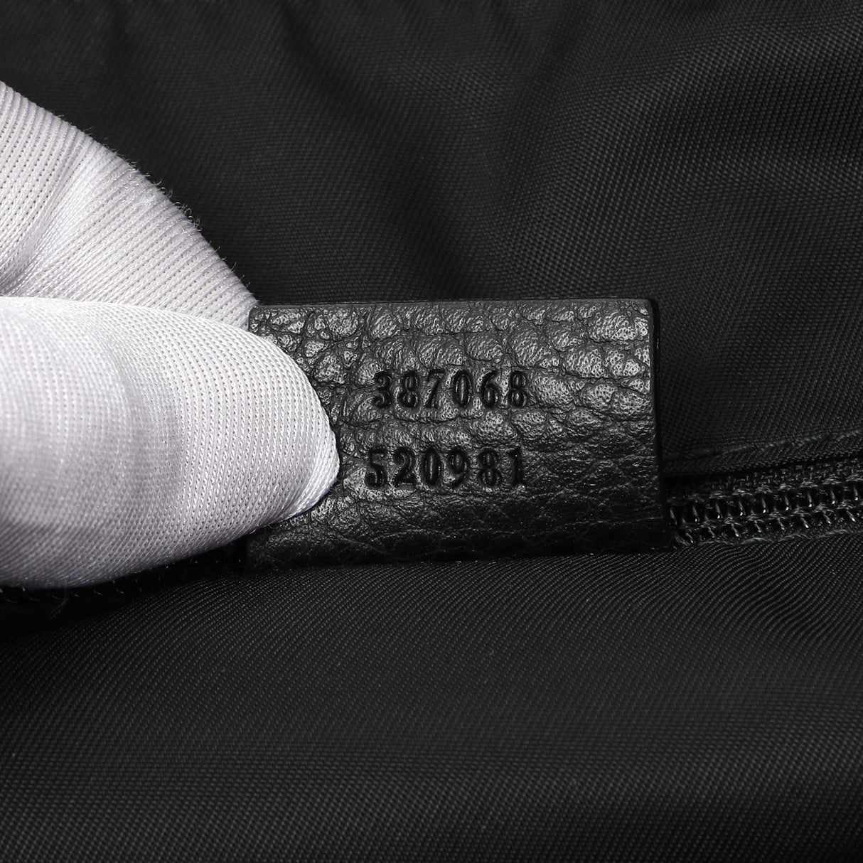 Gucci Black Nylon Monogram Tote Handbags Gucci