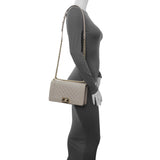 Chanel Grey Caviar Medium Boy Flap Handbags Chanel