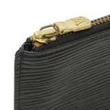 Louis Vuitton Black Epi Key Pouch Accessories Louis Vuitton