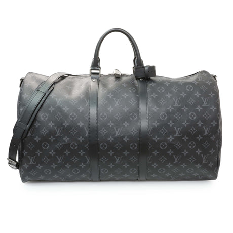 Louis Vuitton Monogram Eclipse Keepall Bandouliere 55 Handbags Louis Vuitton