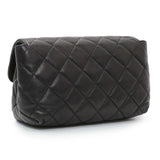 Chanel Quilted Lambskin Flap Cosmetic Case Accessories Chanel