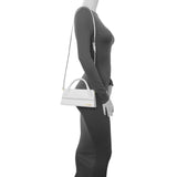 Jacquemus White Smooth Calfskin Le Chiquito Long