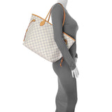 Louis Vuitton Damier Azur Neverfull GM Handbags Louis Vuitton