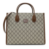 Gucci Supreme Canvas Retro Interlocking G Tote Handbags Gucci