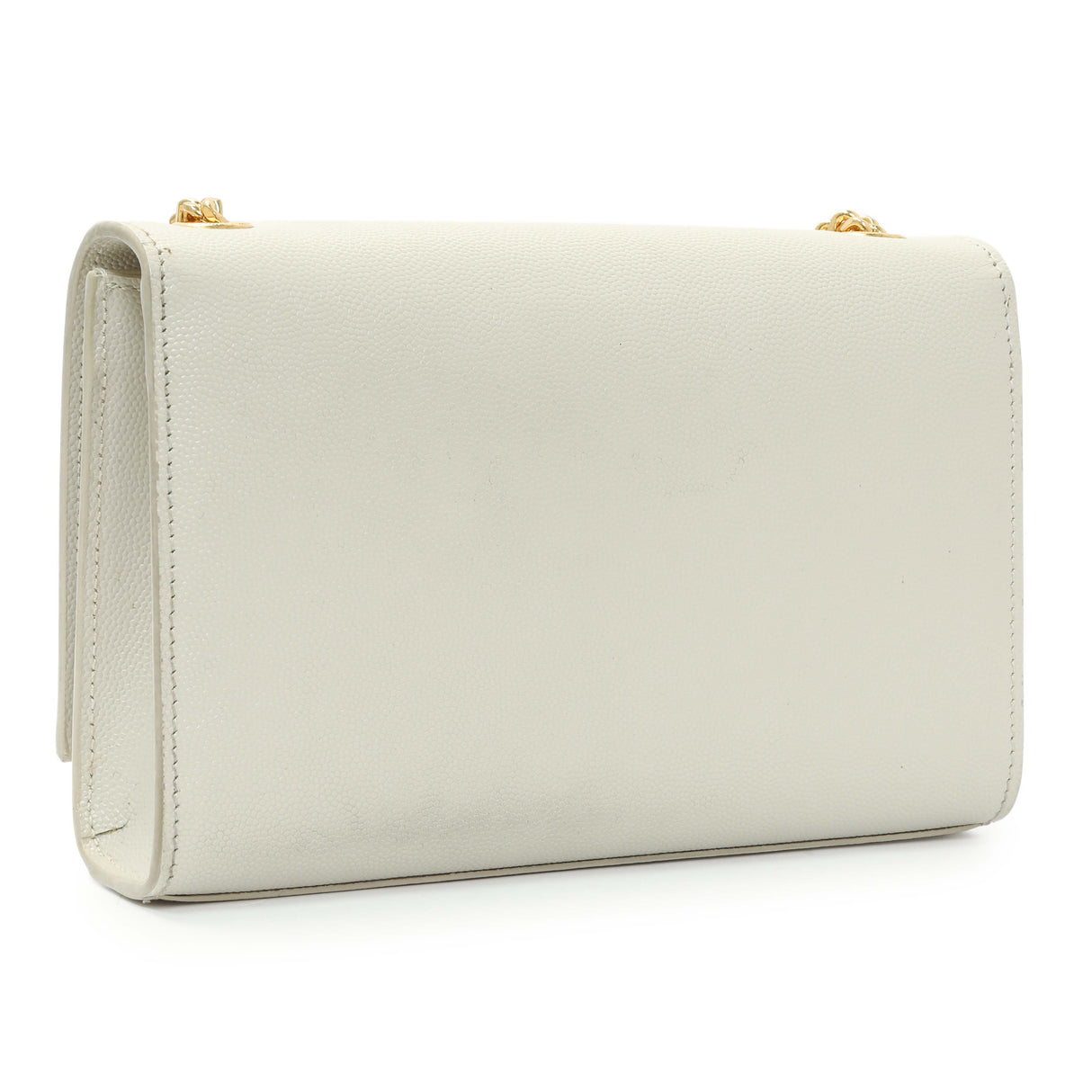 Saint Laurent Crema Soft Grain De Poudre Small Classic Monogram Kate Tassel Satchel Handbags Saint Laurent