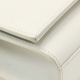 Saint Laurent Crema Soft Grain De Poudre Small Classic Monogram Kate Tassel Satchel Handbags Saint Laurent