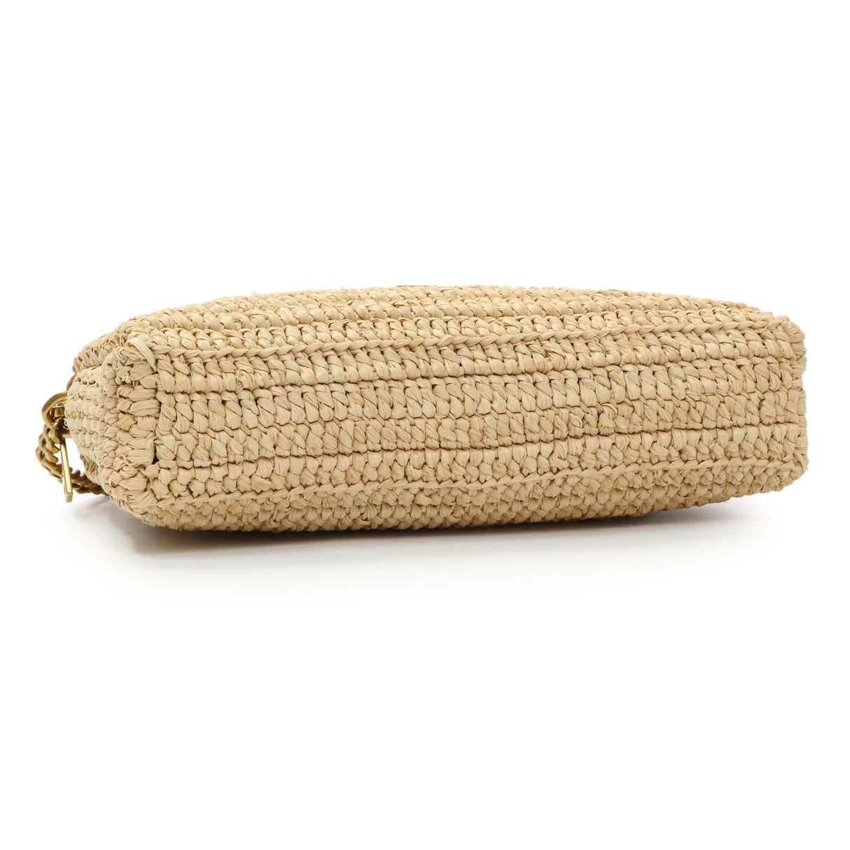 Saint Laurent Raffia Gaby Shoulder Bag Handbags Saint Laurent