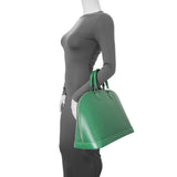 Louis Vuitton Green Epi Alma GM (missing keys & clochette) Handbags Louis Vuitton
