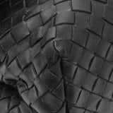 Bottega Veneta Black Nappa Intrecciato Small Olimpia Shoulder Bag Handbags Bottega Veneta