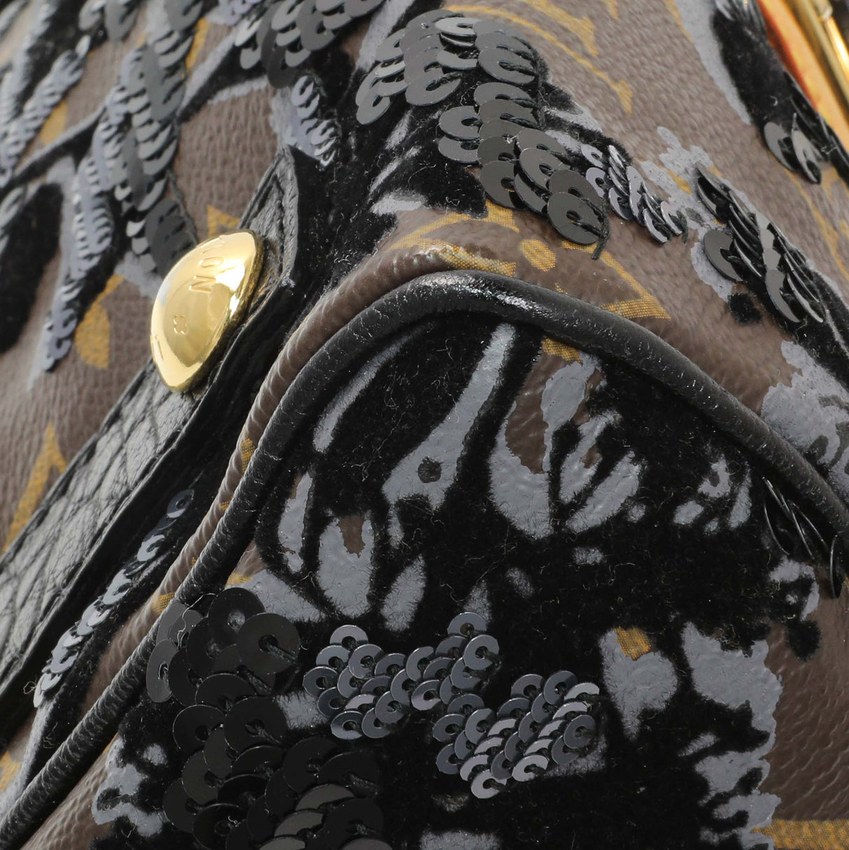 Louis Vuitton Monogram Fleur De Jais Carrousel Handbags Louis Vuitton