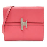 Hermes Pink Chevre Cinhetic To Go Shoulder Bag Handbags Hermes