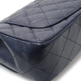 Chanel Navy Caviar Mini Rectangular Flap Handbags Chanel