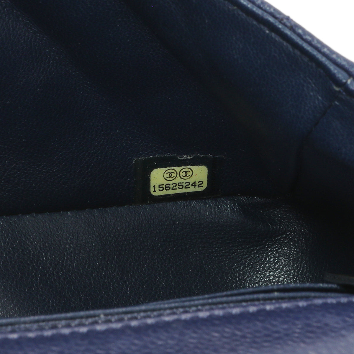 Chanel Navy Caviar Mini Rectangular Flap Handbags Chanel